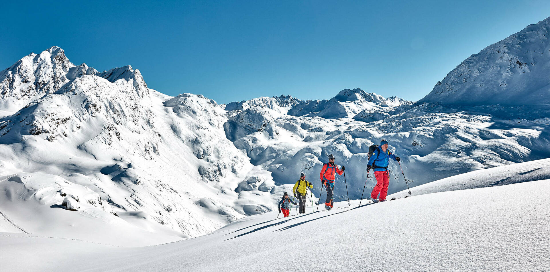 Ski tours in the Silvretta 